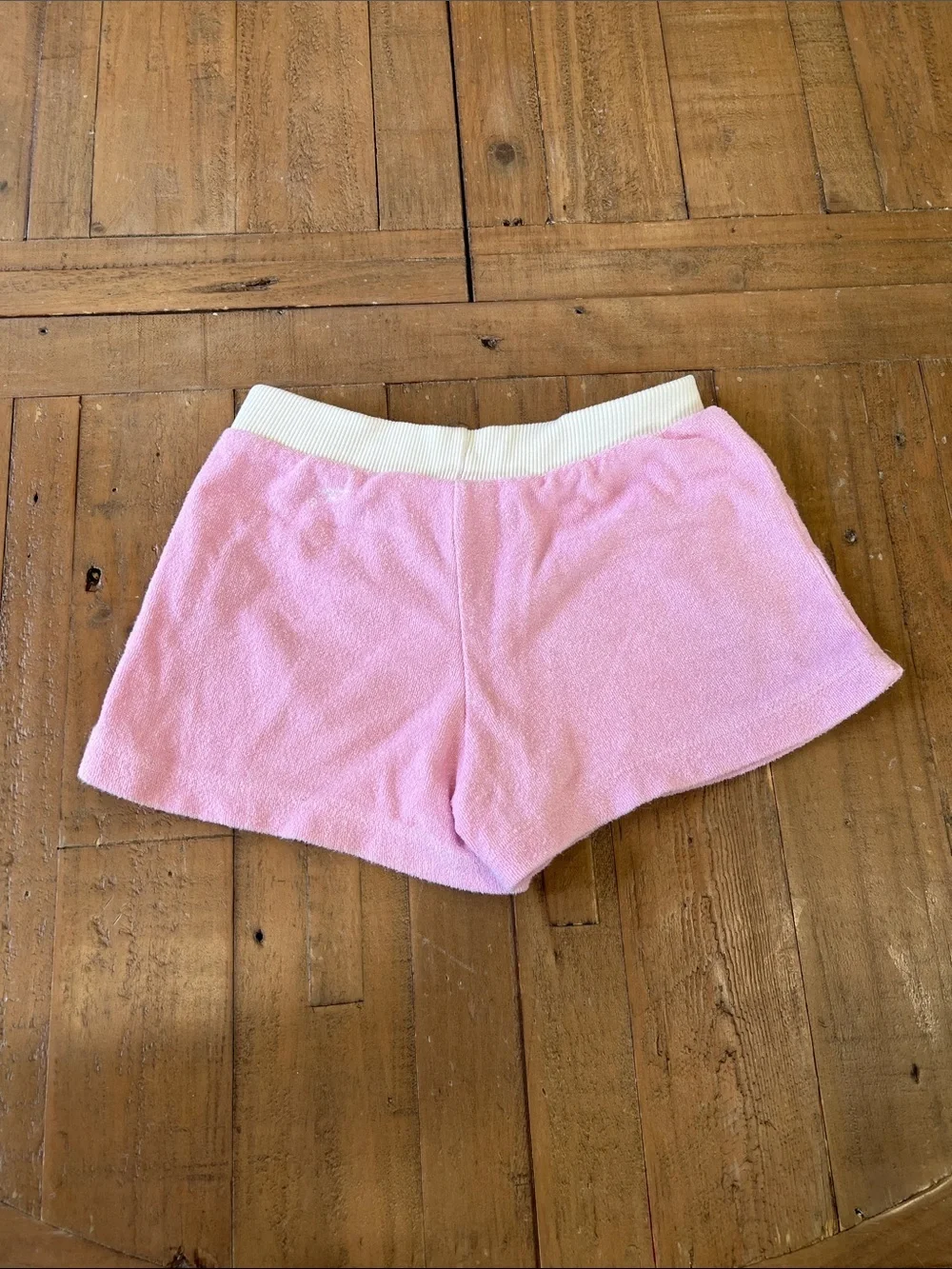 Zara pink Terrycloth boxy top and shorts set size 5 years